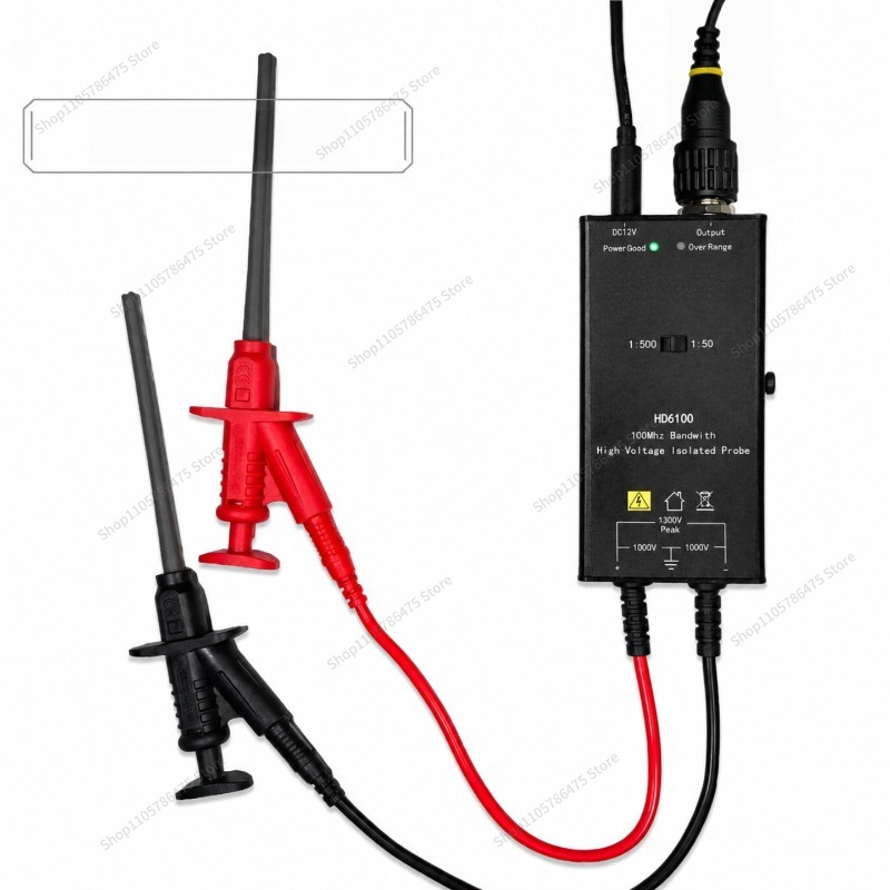 Для активного пробника: высоко – обзор и цена High Voltage Differential Probe 100Mhz 1300V