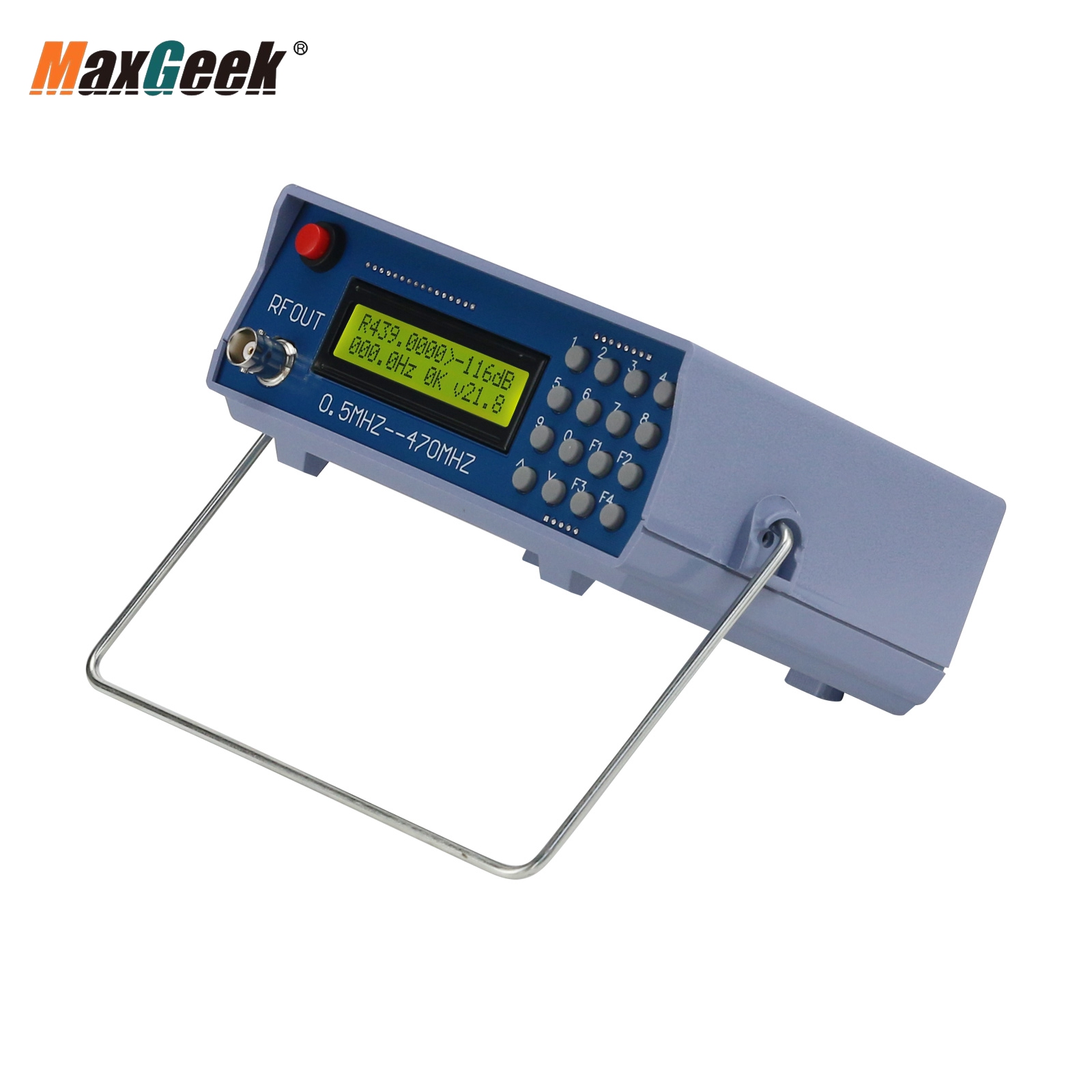 Генератор сигналов Maxgeek 0,5 – обзор и цена Rf Signal Generator 0.5Mhz To 470Mhz