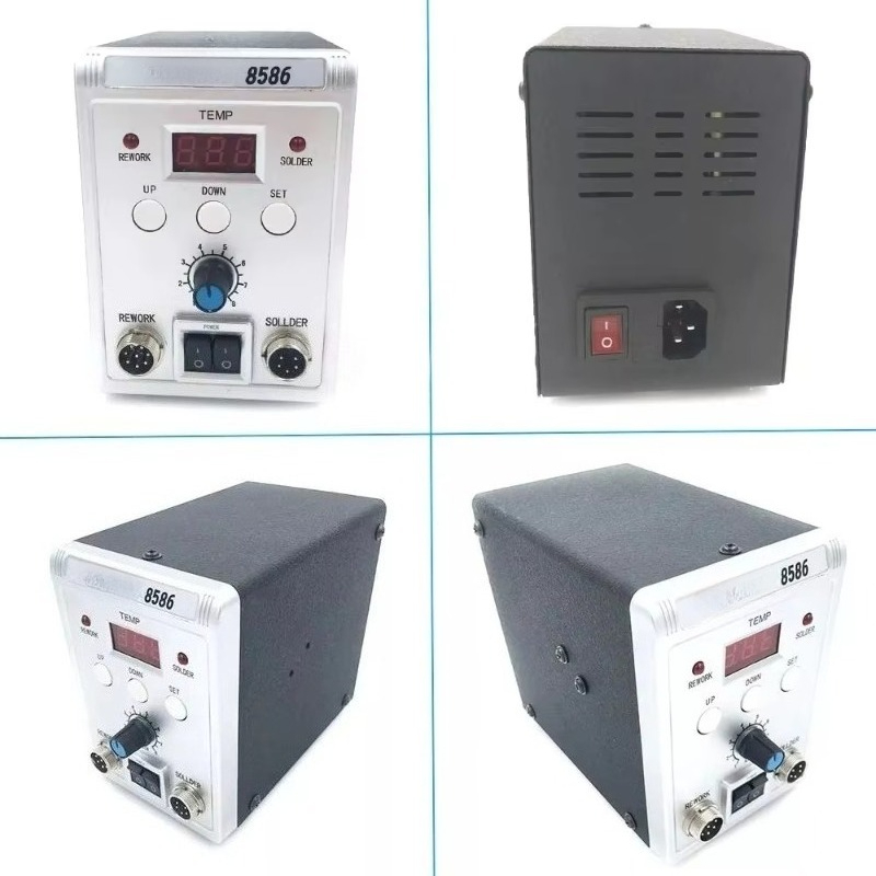 Паяльная станция 2-в-1 с горяч – обзор и цена Smd Rework Station Hot Air Soldering 2 In 1