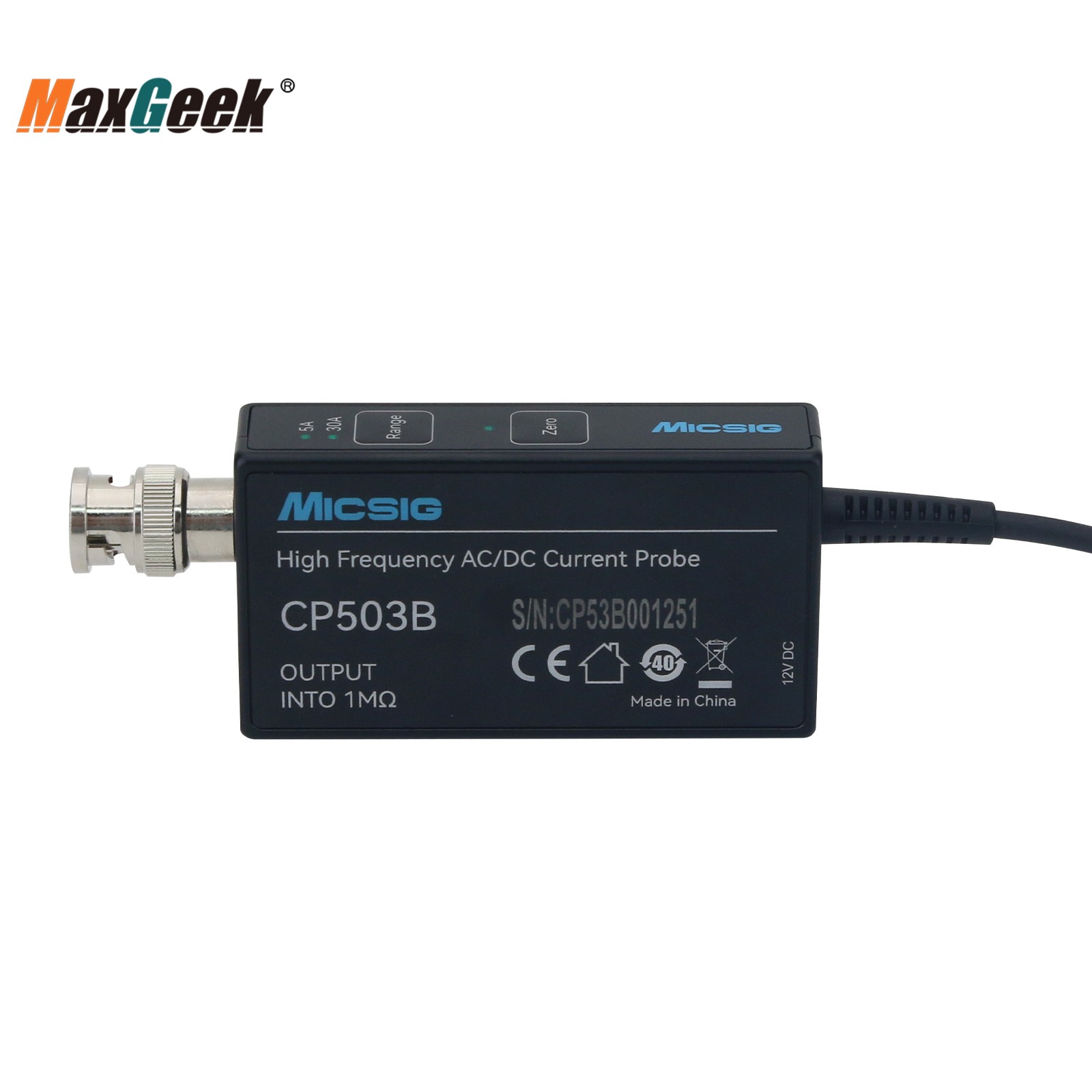 Micsig Высокочастотный CP503B  – обзор и цена Current Probe Ac Dc 50Mhz Oscilloscope
